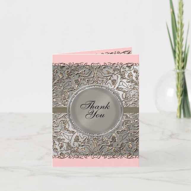 Black Tie Elegance, Gracias Cartas De Notas (Anverso)