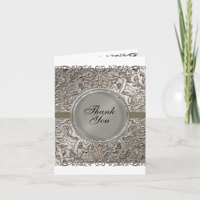 Black Tie Elegance, Gracias Cartas De Notas (Anverso)