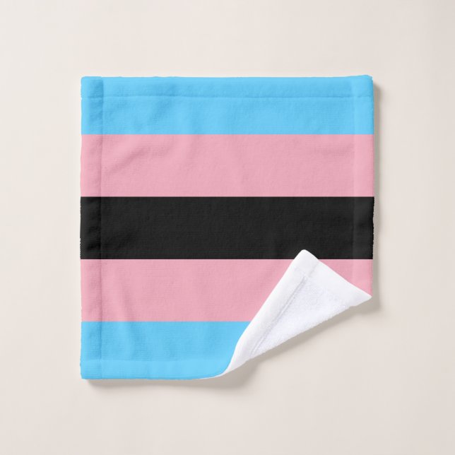 Black Transgender Pride Flag  (Toallita)