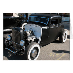 Black Vintage Hot Rod