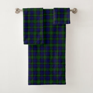 Black Watch Tartan Blue Green Plage