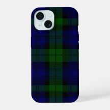 Black Watch Tartan Blue Green Plage