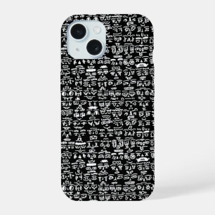 Black & White Doodle Pattern  Case – Bold Ab