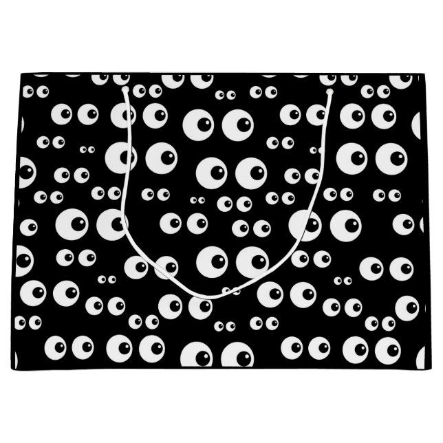 Black & White Eyeball. Bolsa de regalo (Anverso)