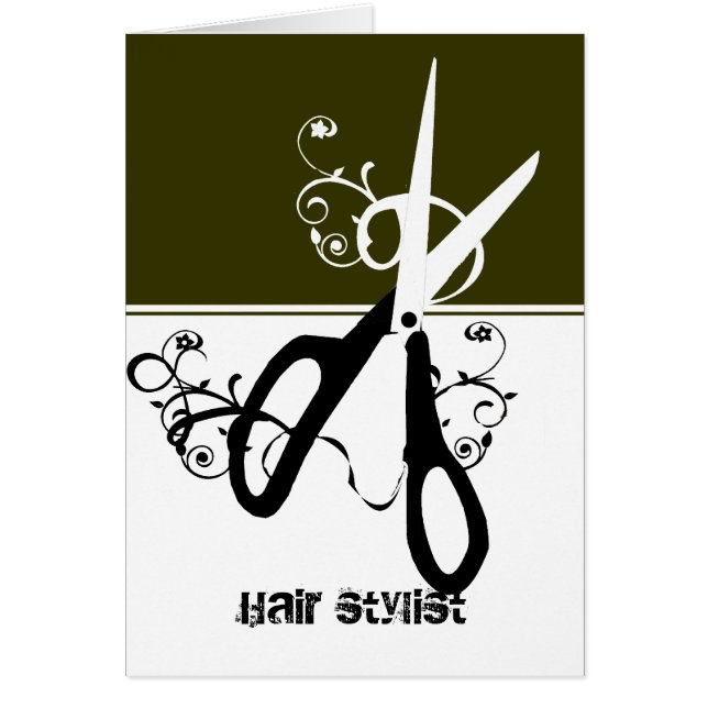 Black White Floral Pattern Art Craft Profesional (Frente)