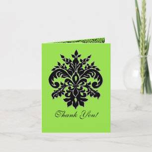 Black, White n Lime, Gracias Cartas de Nota