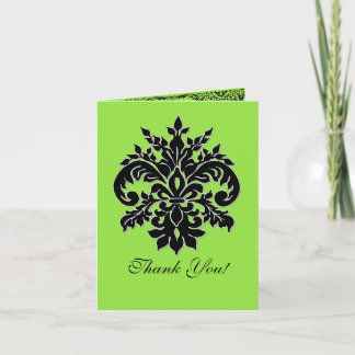 Black, White n Lime, Gracias Cartas de Nota