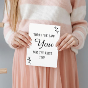 Black & White Primera ecografía y signo del latido