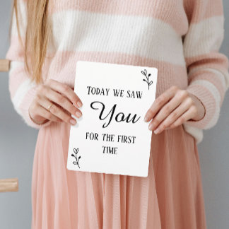 Black & White Primera ecografía y signo del latido