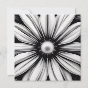 Black & White Vintage Flower