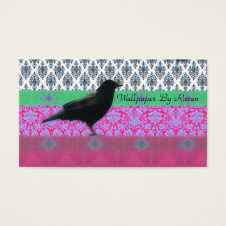 Blackbird En Una Damasco Colorida