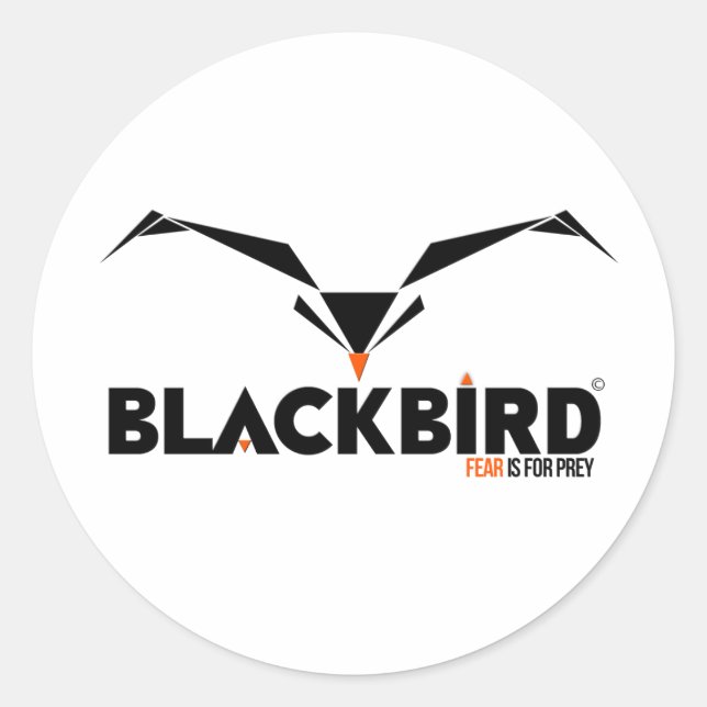BlackBird Fear es para Prey Pegatina (Anverso)