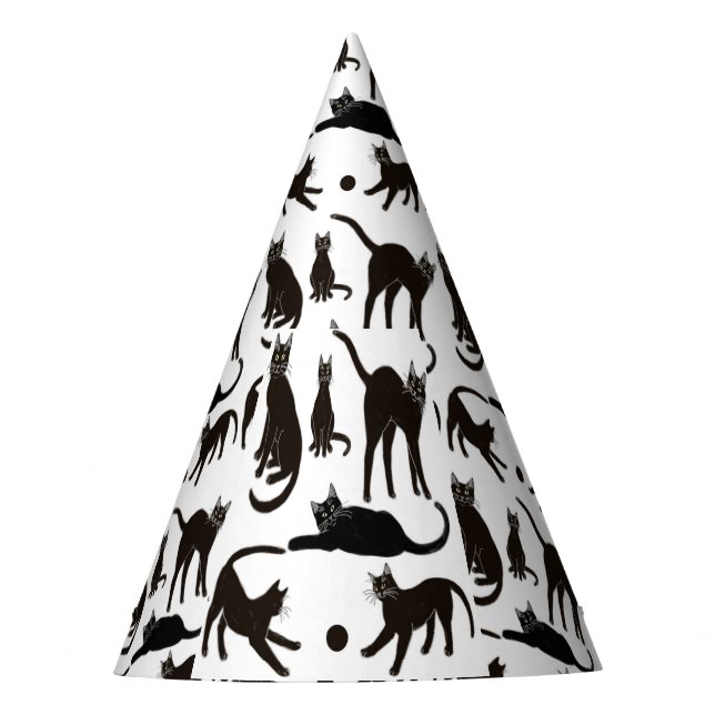 Blackie el gorra del fiesta del gato negro (Anverso)