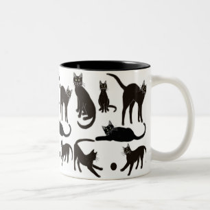 Blackie la taza del gato negro