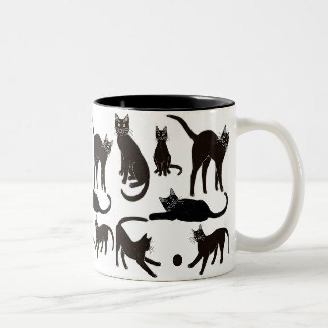 Blackie la taza del gato negro (Derecha)