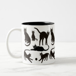 Blackie la taza del gato negro