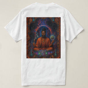 Blacklotus/ muurlotus registra meditación camiseta