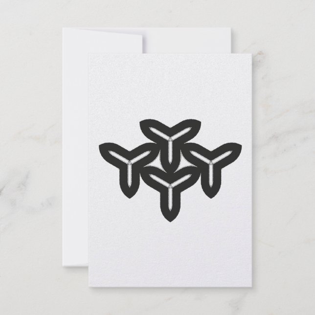 Blades góticos Tarjeta de agradecimiento (Anverso)