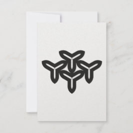 Blades góticos Tarjeta de agradecimiento