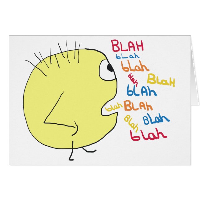 Blah Blah (Anverso (Horizontal))