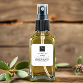 Blanca | Etiquetas de productos con ingredientes p