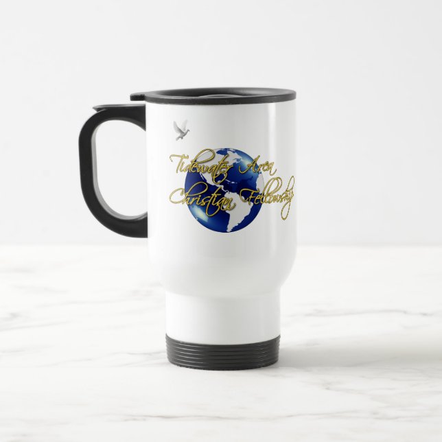 Blanco aislado TACFVB de la taza (Izquierda)