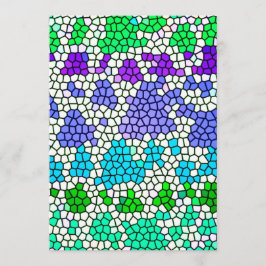 BLANCO AZUL VERDE OCEAN MOSAICO DIGITAL BACKGR