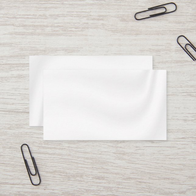 BLANCO CREE SU PROPIA TARJETA DE NEGOCIO DE SATIN  (Anverso/Reverso In Situ)
