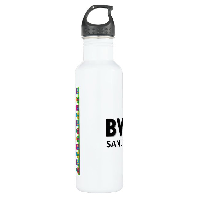 Blanco de la botella de agua de BVNA (24 onzas) (Anverso)