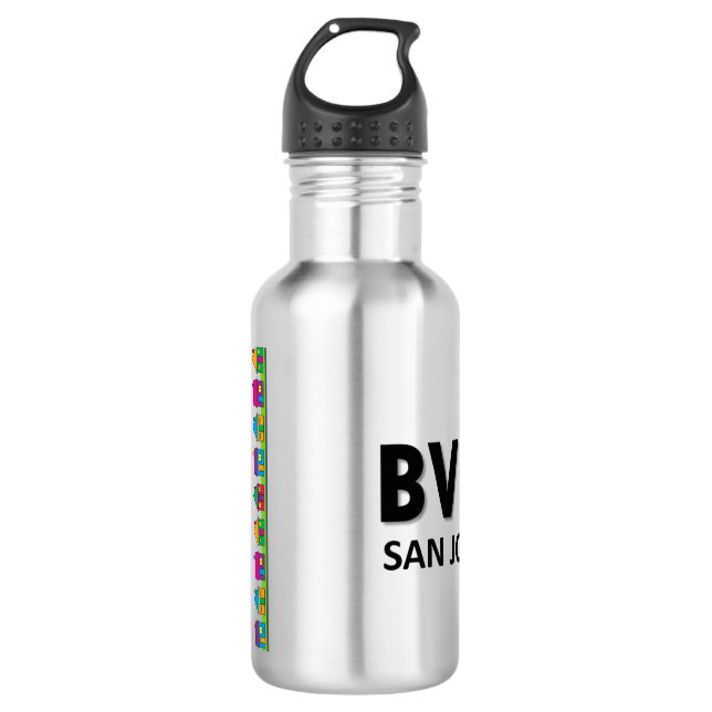 Blanco de la botella de agua de BVNA (24 onzas) (Anverso)