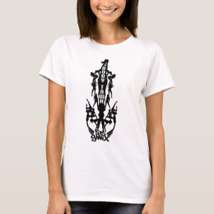 Blanco de la camiseta del bebé de Tawk del cuerpo