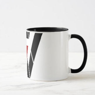 Blanco de la taza de la entrada