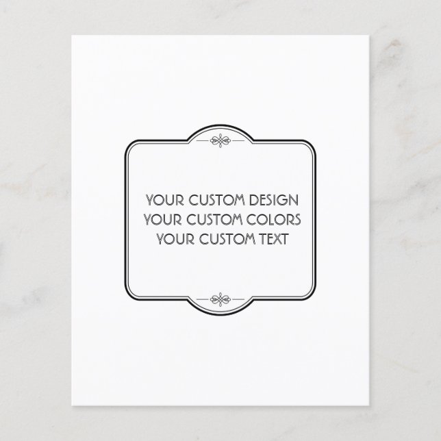 BLANCO del diseño aquí - Hoja de papel (Anverso)