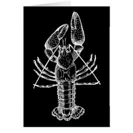 Blanco del ilustracion de los cangrejos en negro