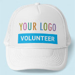 Blanco del logotipo del Personalizado Sombrero de<br><div class="desc">Personalice fácilmente este sombrero de camionero voluntario con su propio logo comercial, título de trabajo u otro texto personalizado. Es ajustable con una malla hacia atrás y un frente de espuma. Estilo unisexo ajustable para hombres y mujeres. Disponible en otros colores. No hay cantidad mínima de pedido ni cargo de...</div>
