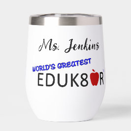 Blanco, el mejor educador del mundo