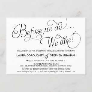 Blanco elegante de la invitación de la cena del