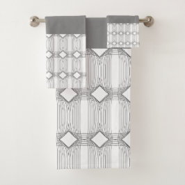 Blanco Gris Y Negro Moderno