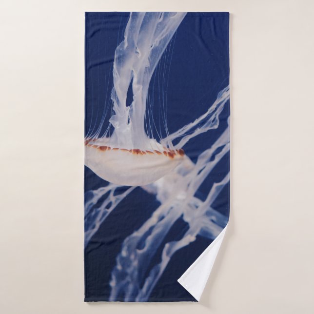 BLANCO JELLY FISH (Toalla de baño)