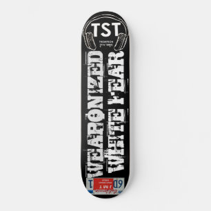 BLANCO MIEDO ARMA Skateboard