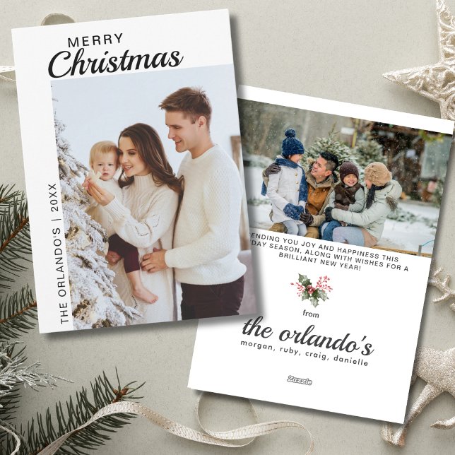 Blanco negro simple 2 foto Feliz Navidad (Subido por el creador)