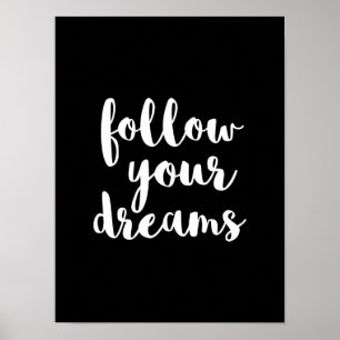 Blanco sigue tu cita de sueños arte