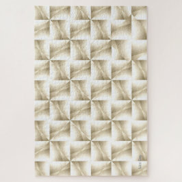 Blanco sobre blanco Abstracto sobre rompecabezas