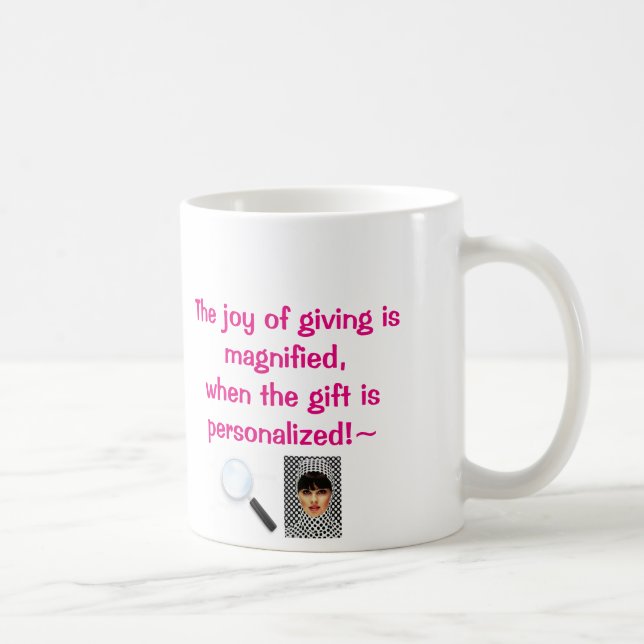 Blanco taza blanca clásica de 11 onzas (Derecha)