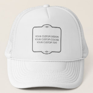 BLANCO Tu Diseño Aquí - Sombrero Camionero