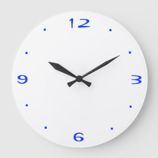 Blanco y azul claro > Relojes de cocina