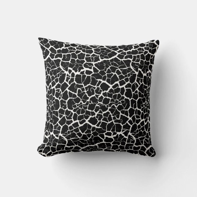 Blanco y negro de almohada en estilo crepúsculo (Anverso)