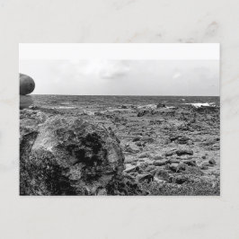 Blanco y negro, fotografía, postal estándar