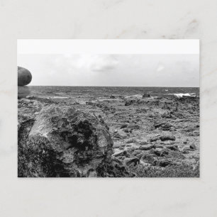 Blanco y negro, fotografía, postal estándar