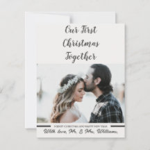 Blanco y negro Nuestra primera foto de Navidad rec